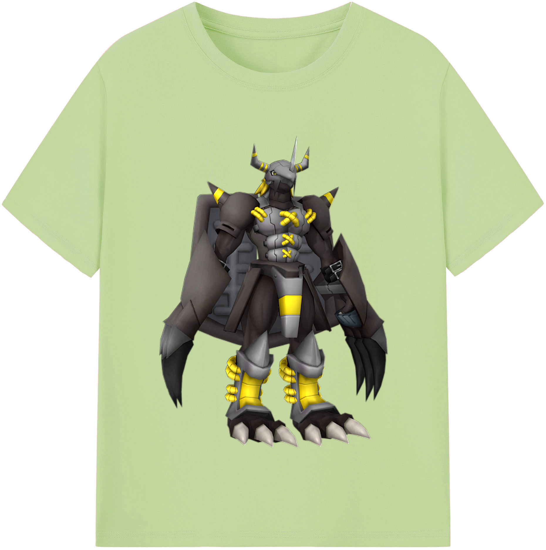 （画像用） Digimon デジタルモンスター/デジモン 綿100％半袖Tシャツ（フロントプリント）